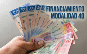 Inicio financiamiento modalidad 40